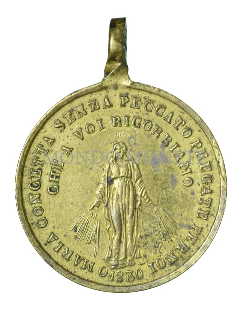 1830 Maria Concetta Senza Pecato Pregate Per Noi Che A Voi Riccoriamo Medaglie E Gettoni