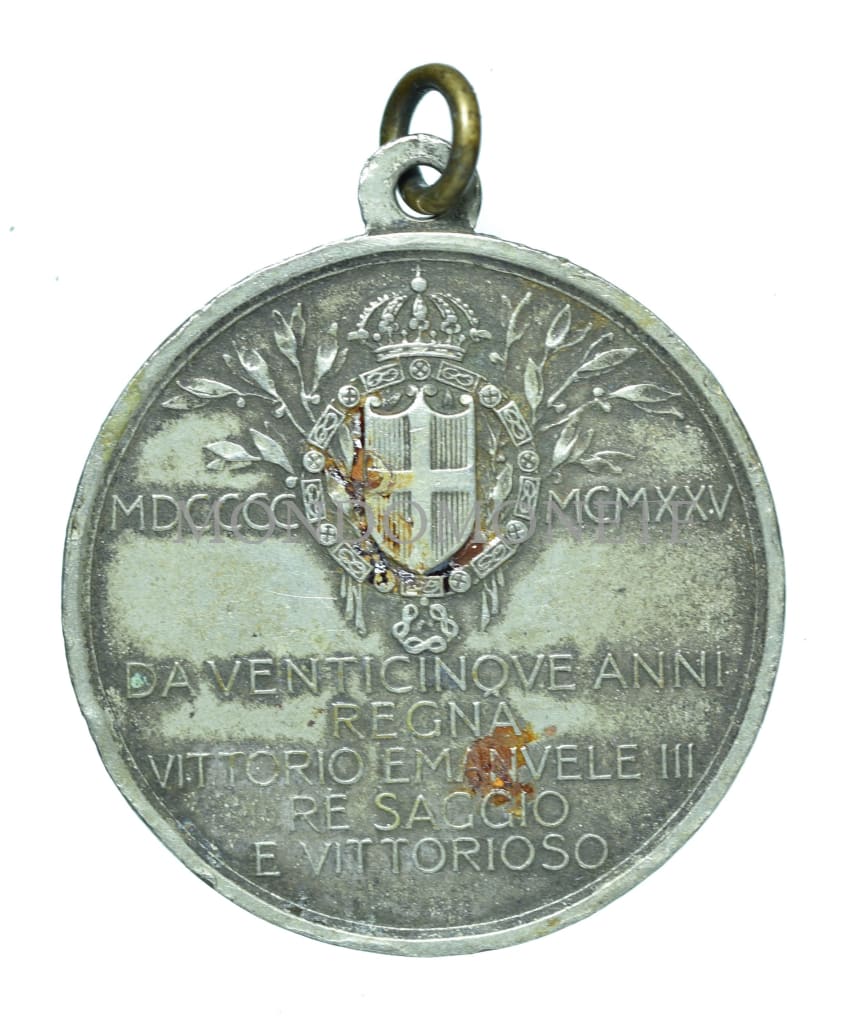1900 - 1925 Da Venticinqve Anni Regna Vittorio Emanuele Iii Re Saggio E Vittorioso Medaglie E
