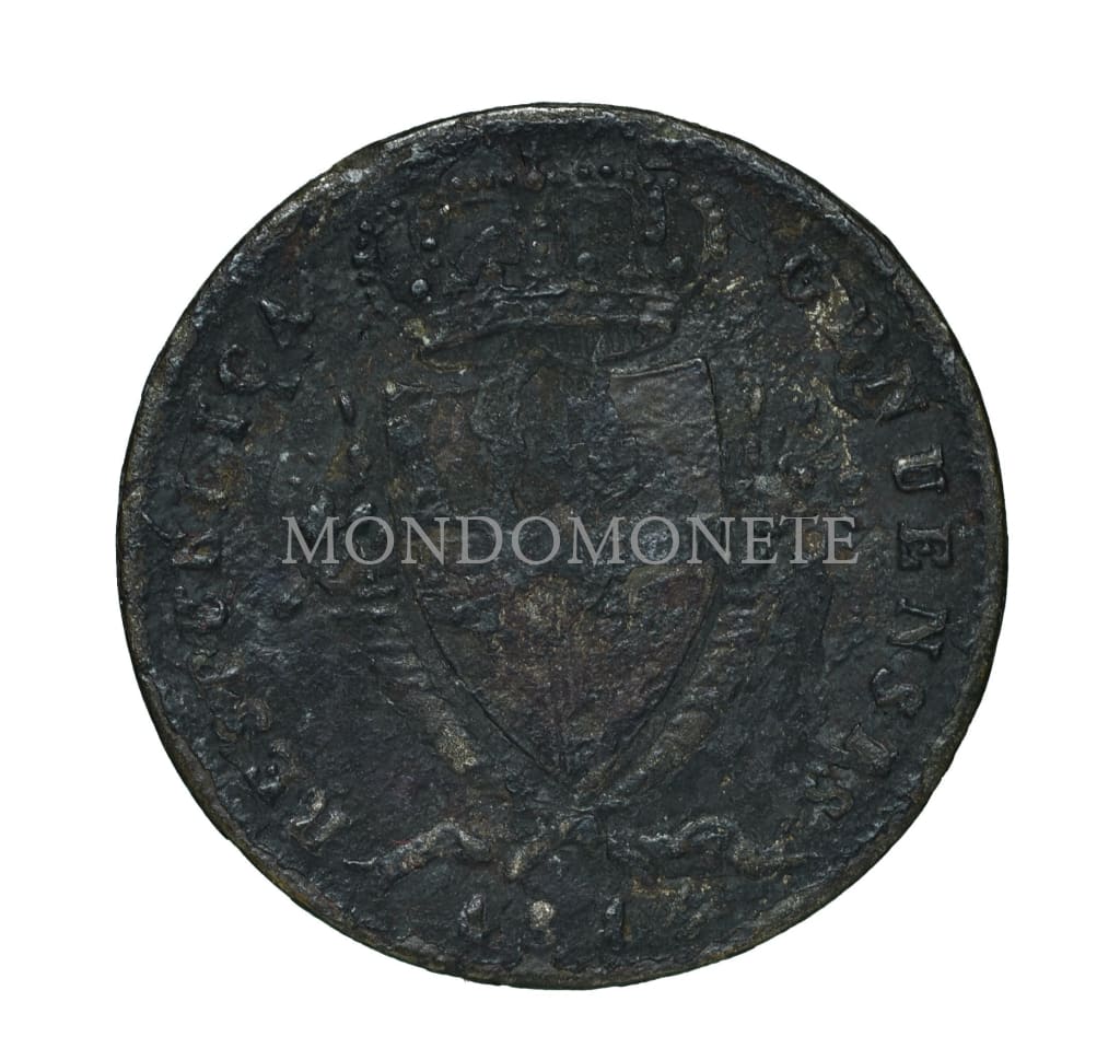2 Soldi 1814 Repubblica Di Genova Monete Da Collezione