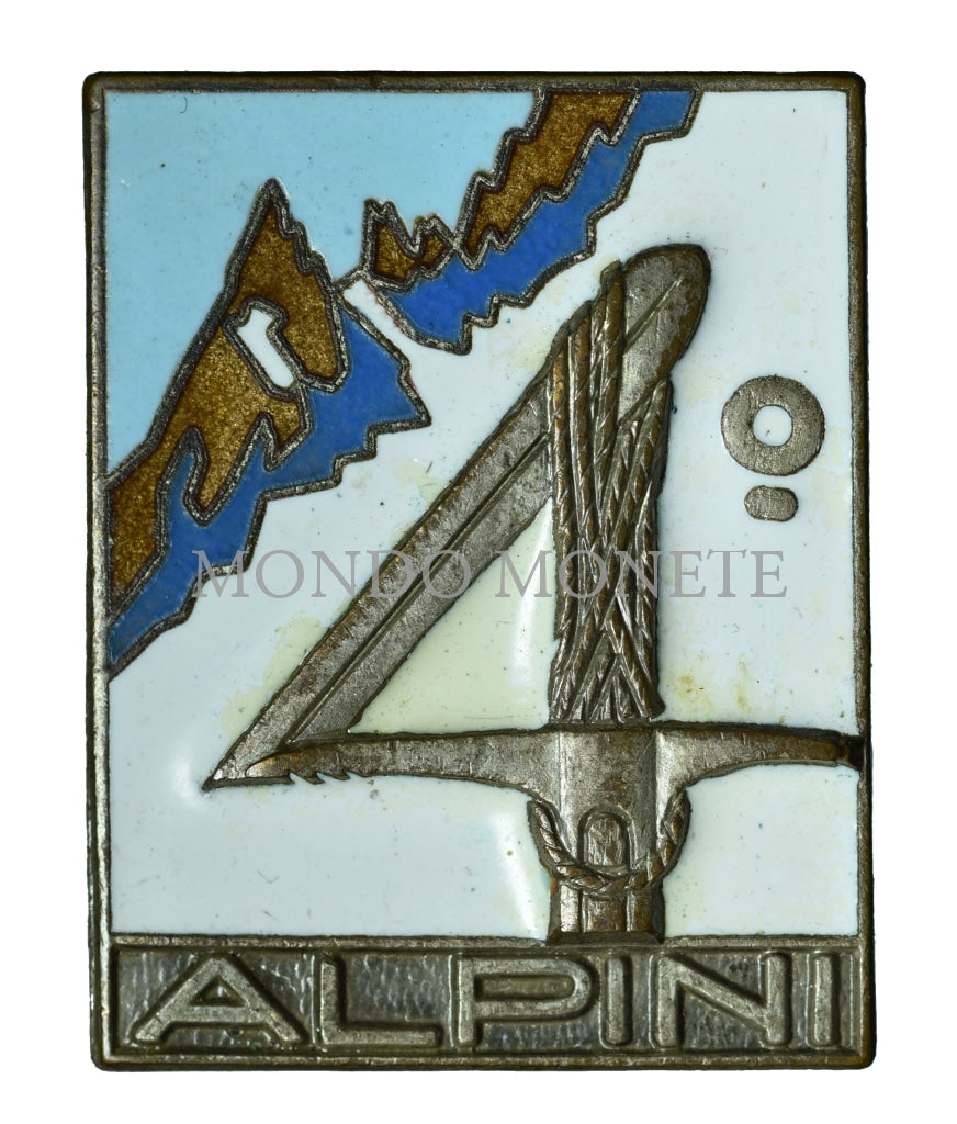 4° Alpini Distintivi E Spille
