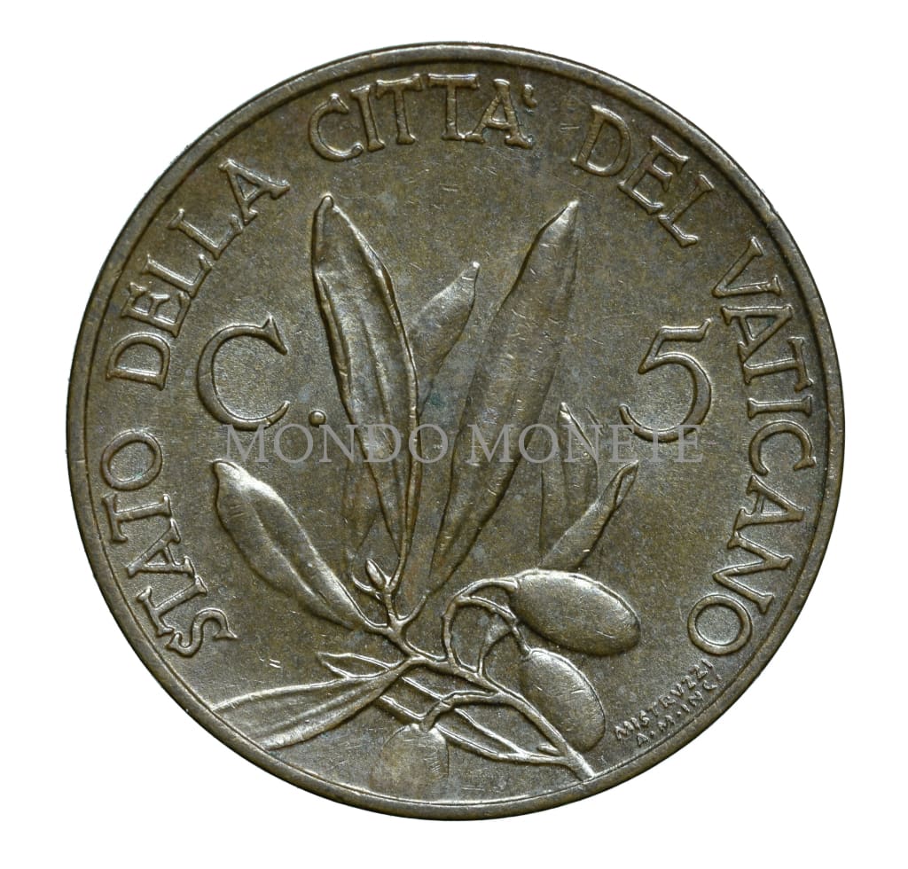 5 Centesimi 1933 - 1934 Monete Da Collezione