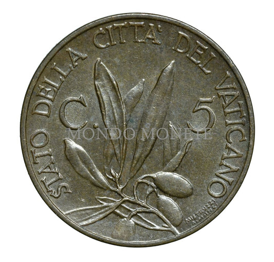 5 Centesimi 1933 - 1934 Monete Da Collezione