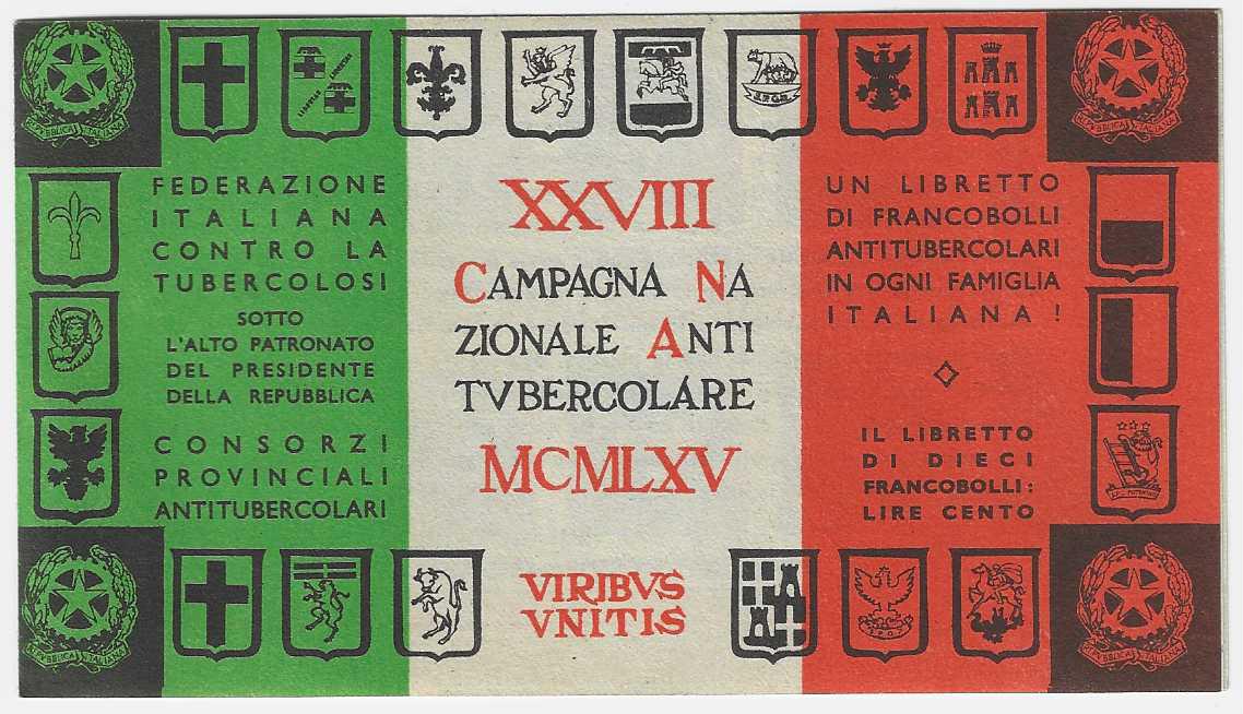 XXVIII campagna nazionale antitubercolare 1965