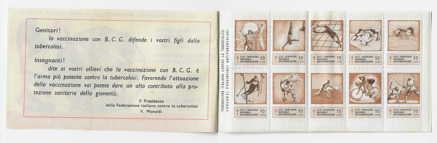 XXX CAMPAGNA NAZIONALE ANTITUBERCOLARE 1967