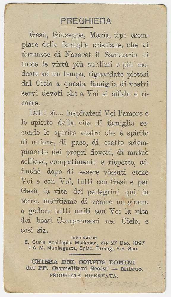 N° 62 GESÙ GIUSEPPE E MARIA
