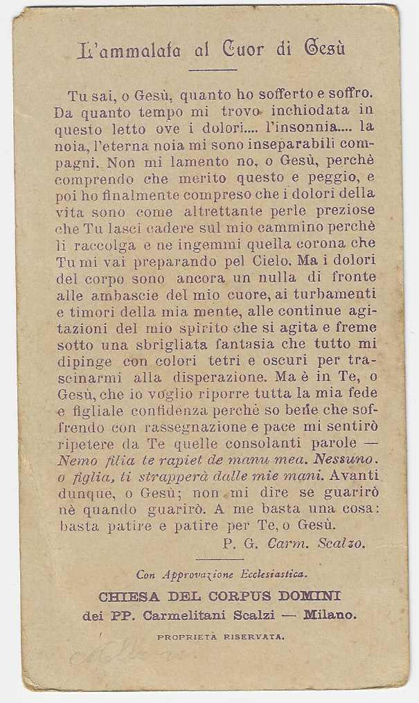 LI'AMMALATA AL CUOR DI GESU N. 56