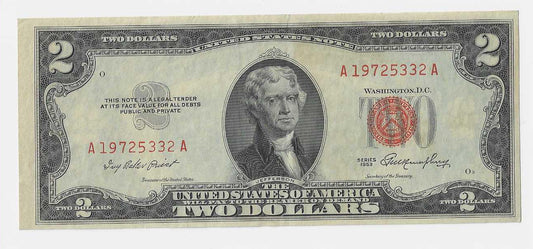 USA 2 dollars 1953