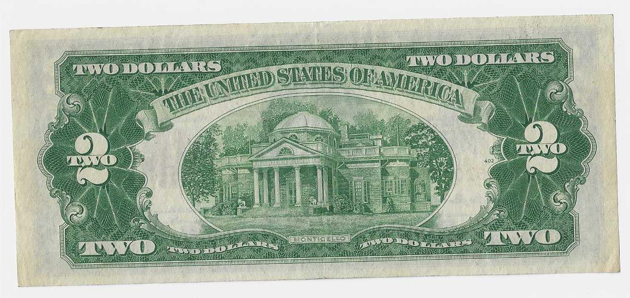 USA 2 dollars 1953