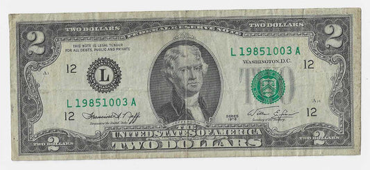 USA 2 dollars 1976