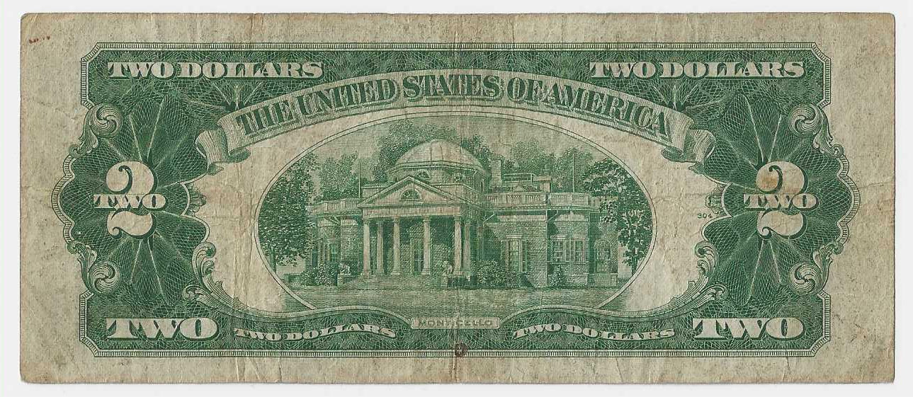 USA 2 dollars 1928 F