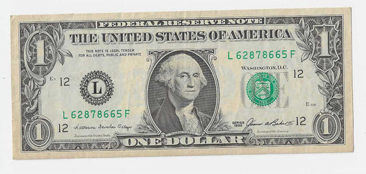 USA 1 dollar 1985