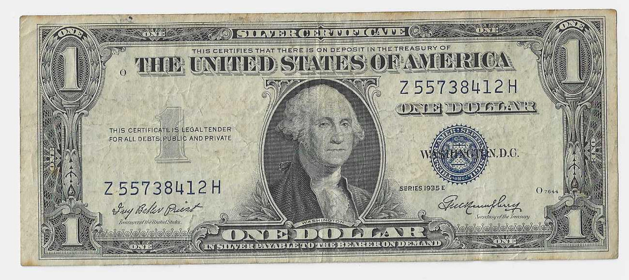 USA 1 dollar 1935 E