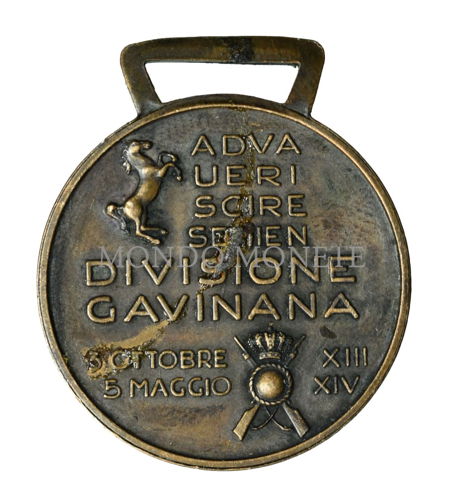 Adva Ueri Scire Semien Divisione Gavinana Xiii - Xiv Medaglie E Gettoni
