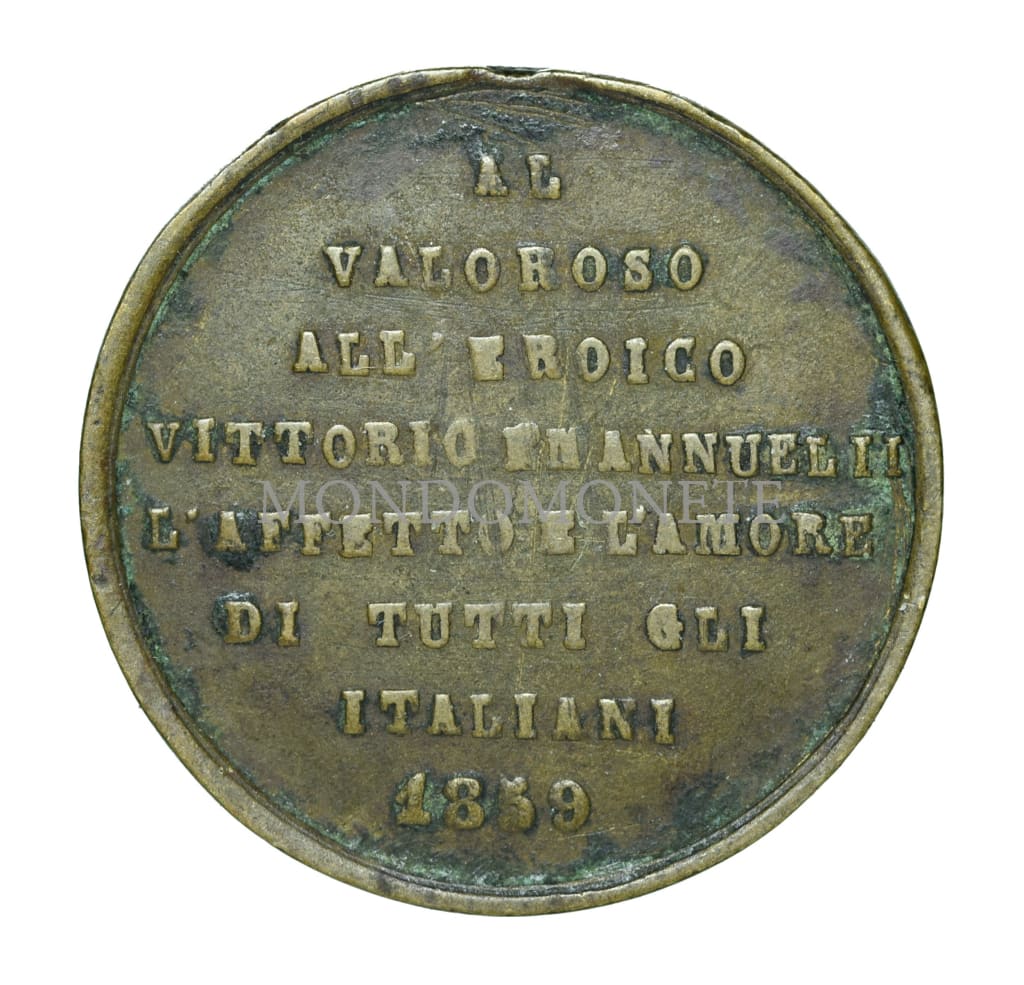 Al Valoroso All’eroico Vittorio Emanuele Ii Medaglie E Gettoni