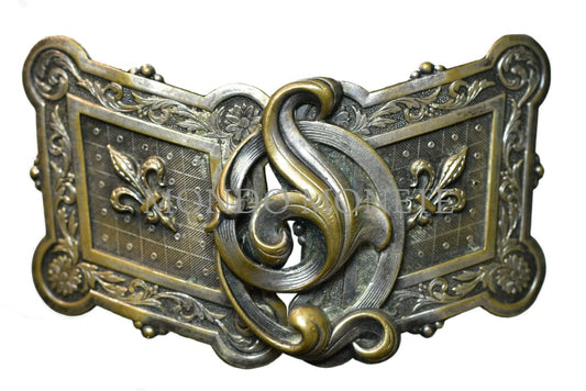 Antica Fibbia Liberty Con Giglio Orologi E Gioielli