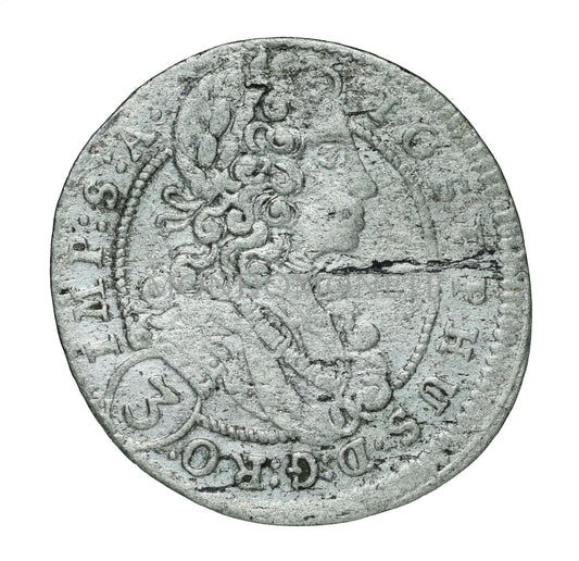 Argento 3 Kreuzer 1711 Iap Joseph I Raro Monete Da Collezione