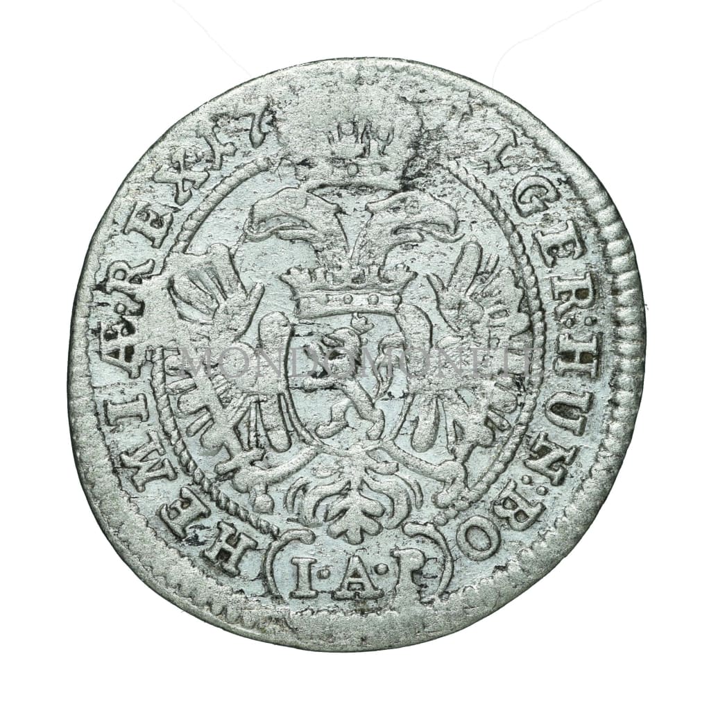 Argento 3 Kreuzer 1711 Iap Joseph I Raro Monete Da Collezione