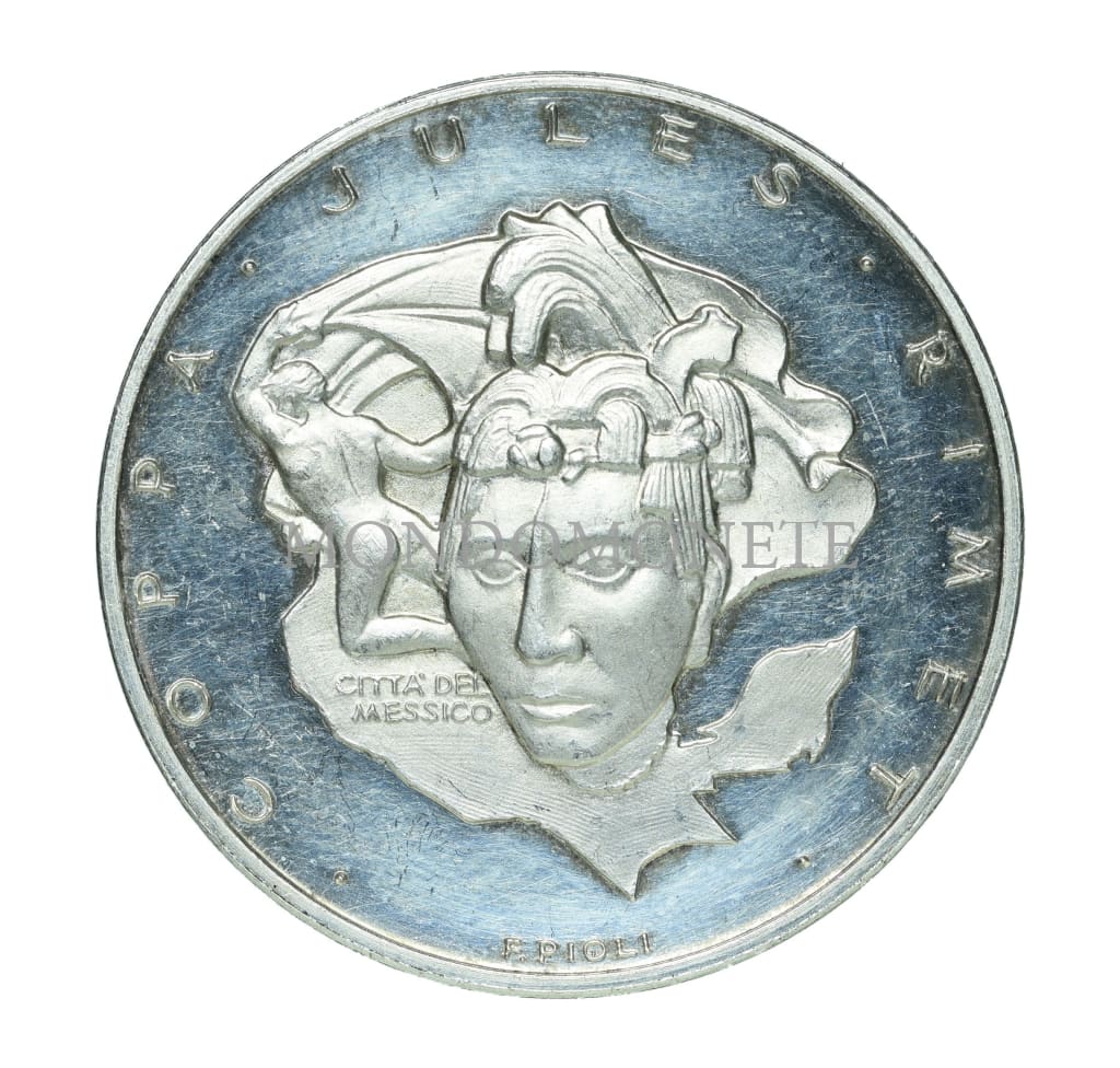 Argento 986 Campionato Mondiale Di Calcio - Messico 1970 Medaglie E Gettoni