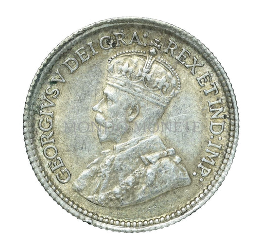 Canada 5 Cents 1915 Monete Da Collezione