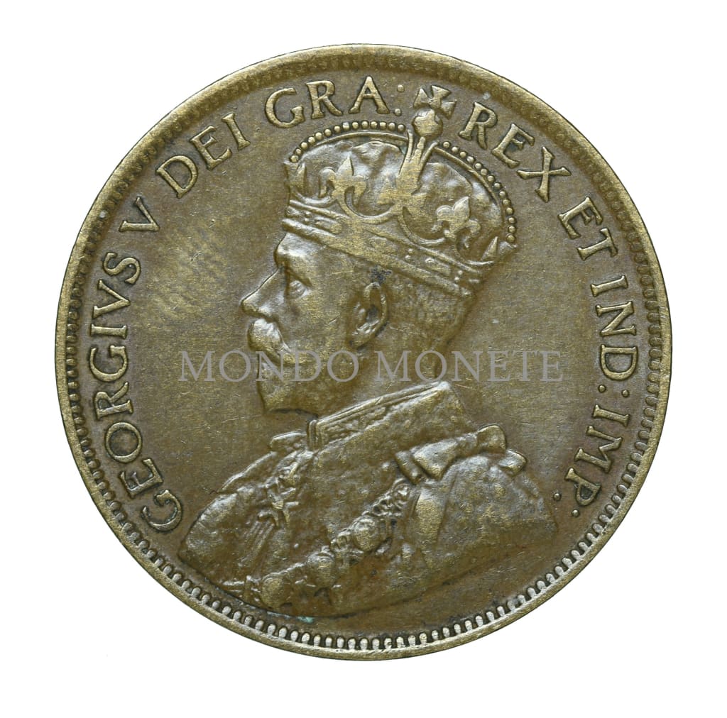 Canada One Cent 1918 Monete Da Collezione