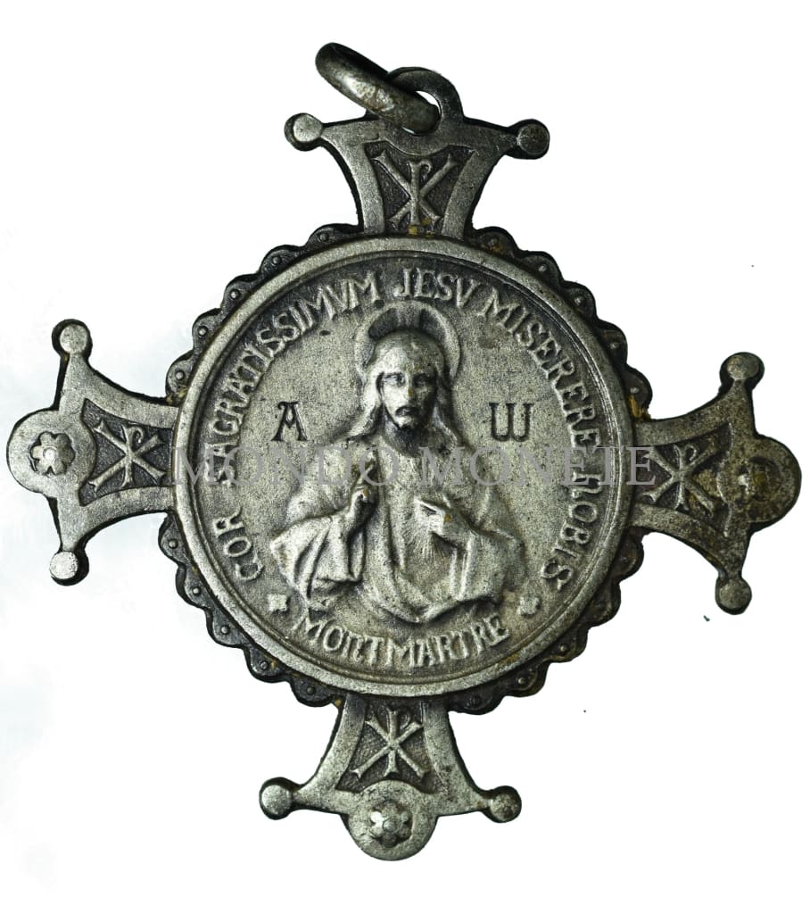 Cor Sacratisimvm Jesv Miserere Nobis Montmartre Medaglie E Gettoni