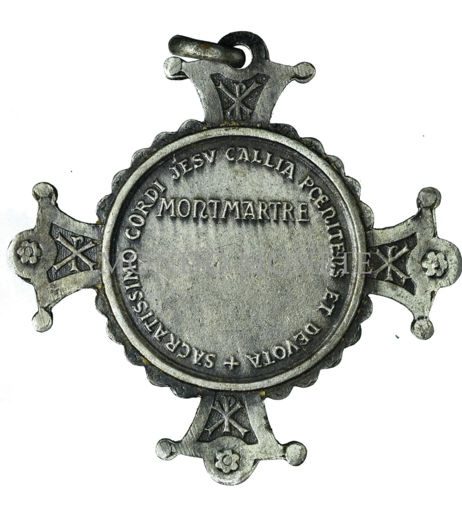 Cor Sacratisimvm Jesv Miserere Nobis Montmartre Medaglie E Gettoni