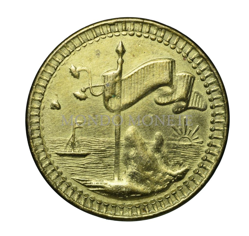 Costa Rica Minerva Shell Token Medaglie E Gettoni