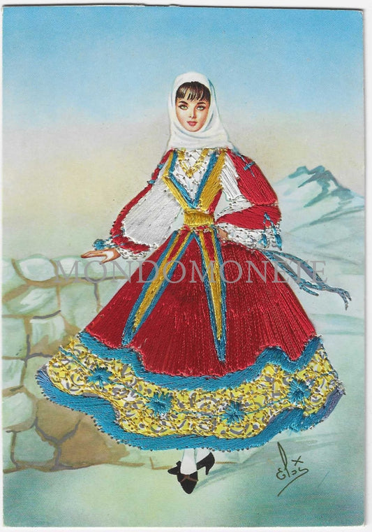 Costume Regionale Sardegna Cartoline