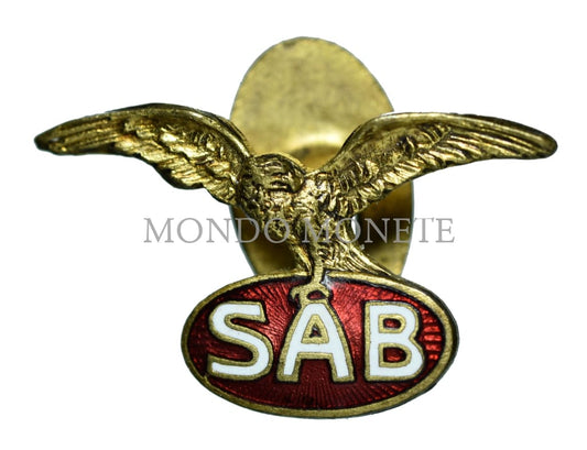 Distintivo Sab - S.a.a. Gerosa Milano Distintivi E Spille
