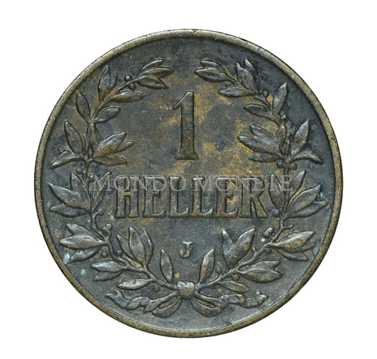 German East Africa 1 Filler 1912 J Monete Da Collezione