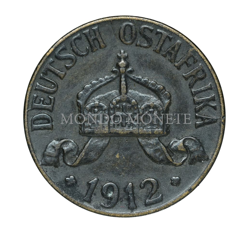 German East Africa 1 Filler 1912 J Monete Da Collezione