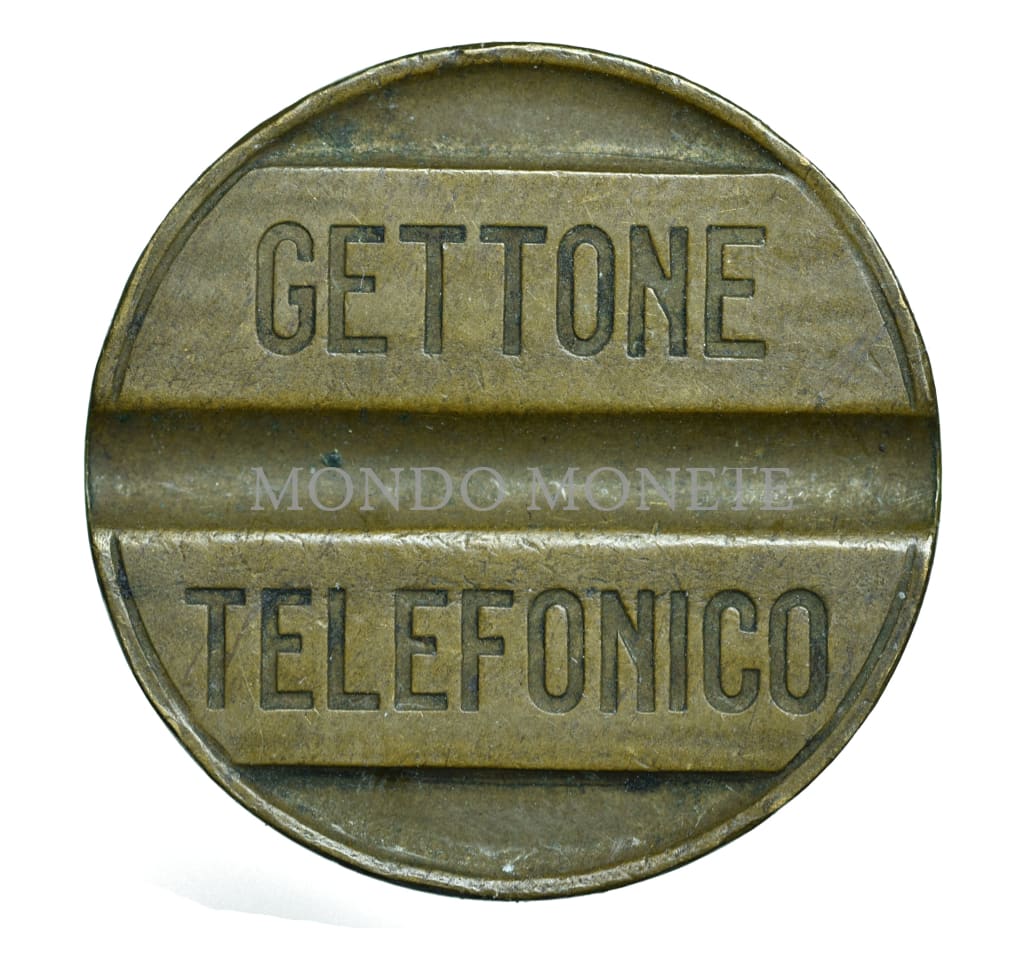 Gettone Telefonico Teti 1945 Roma Medaglie E Gettoni