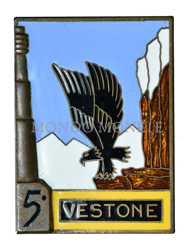 Granero 5° Vestone Distintivi E Spille