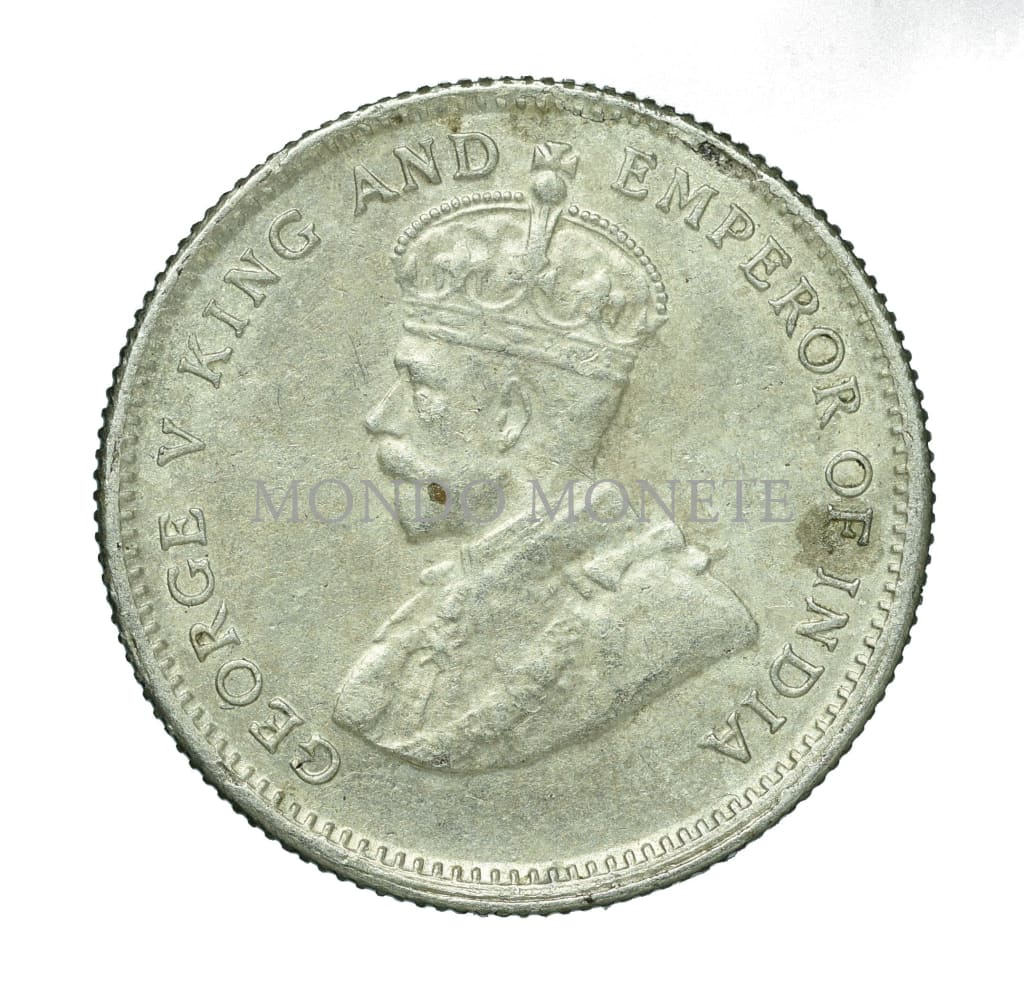 Hong Kong 10 Cents 1935 Monete Da Collezione
