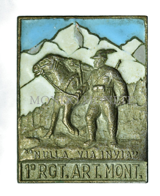 I° Reggimento Alpino Artiglieria Montagna Distintivi E Spille