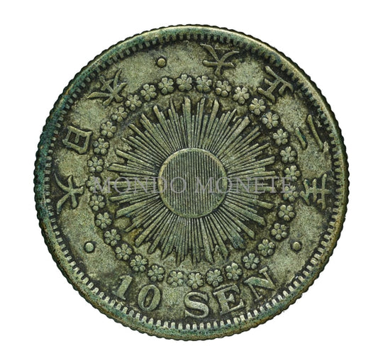 Copia Del China - Kiangnan 10 Cents 1901 Monete Da Collezione