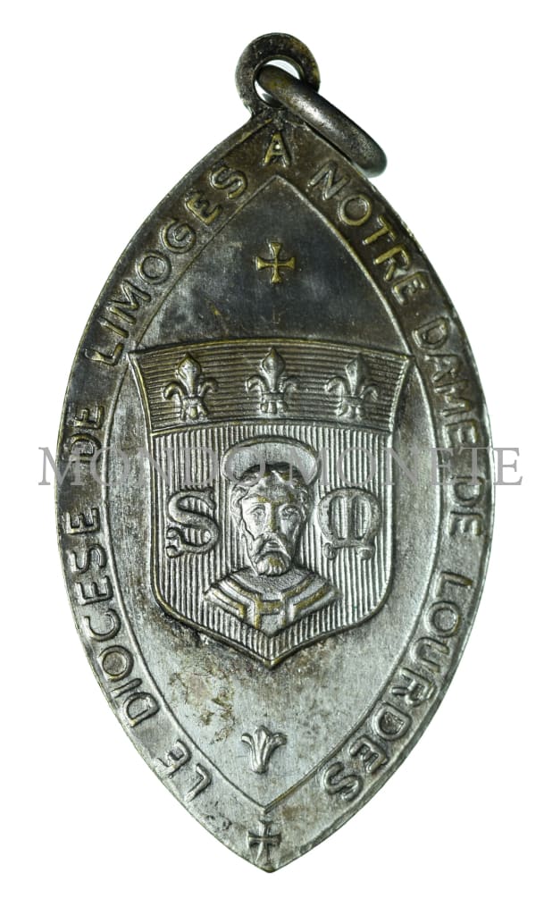 Je Suis Limmaculee Conception - Le Diocese De Limoges A Notre Dame Lourdes Medaglie E Gettoni