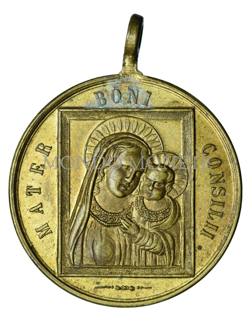 Leone Xiii - Mater Boni Consilii Medaglie E Gettoni