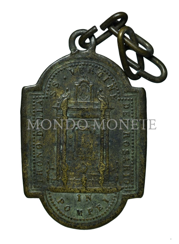 M. Ss. Del Rosario In Pompei - Trono Della Vergine Di Medaglie E Gettoni