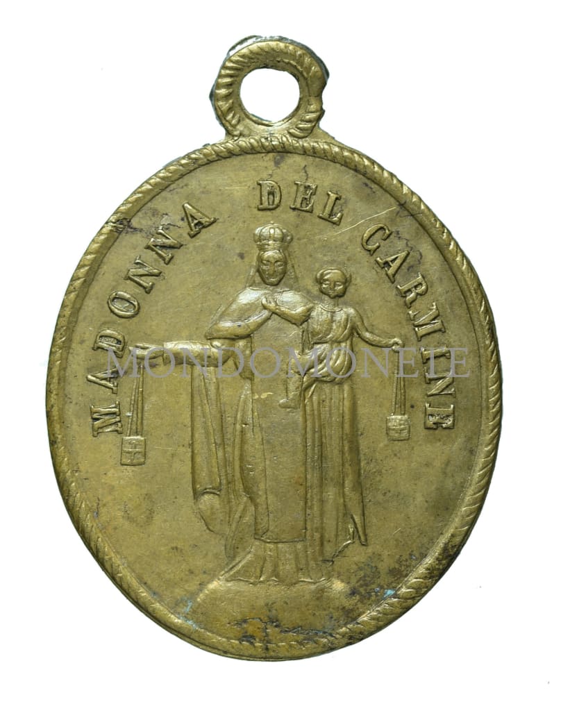 Madonna Del Carmine - Cuori Di Gesu’ E Maria Roma Medaglie E Gettoni