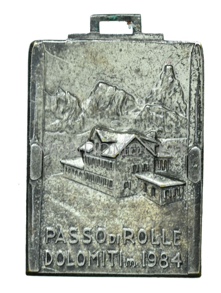 Madonna Delle Nevi - Passo Di Rolle Dolomiti M. 1984 Medaglie E Gettoni