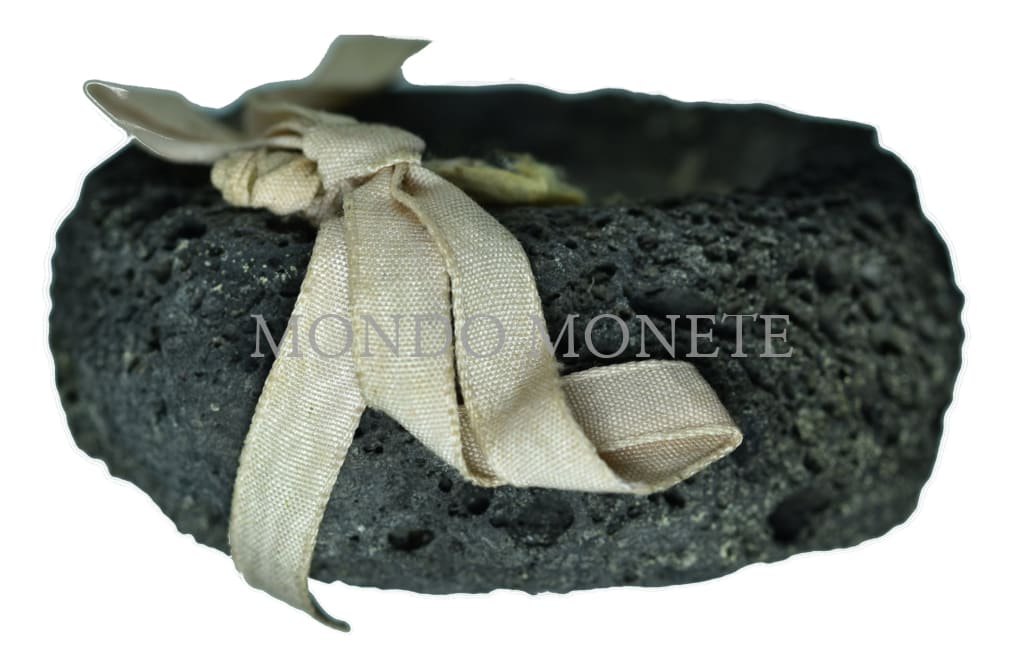 Medaglia Immacolata Incastonata Nella Lava Vesuviana Medaglie E Gettoni