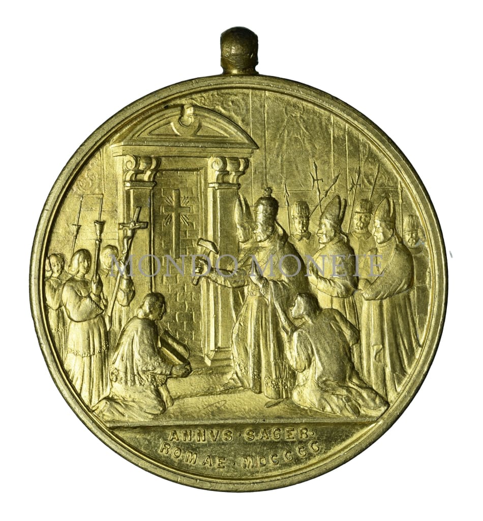 Medaglia Vaticano Leone Xiii 1900 Rara Medaglie E Gettoni