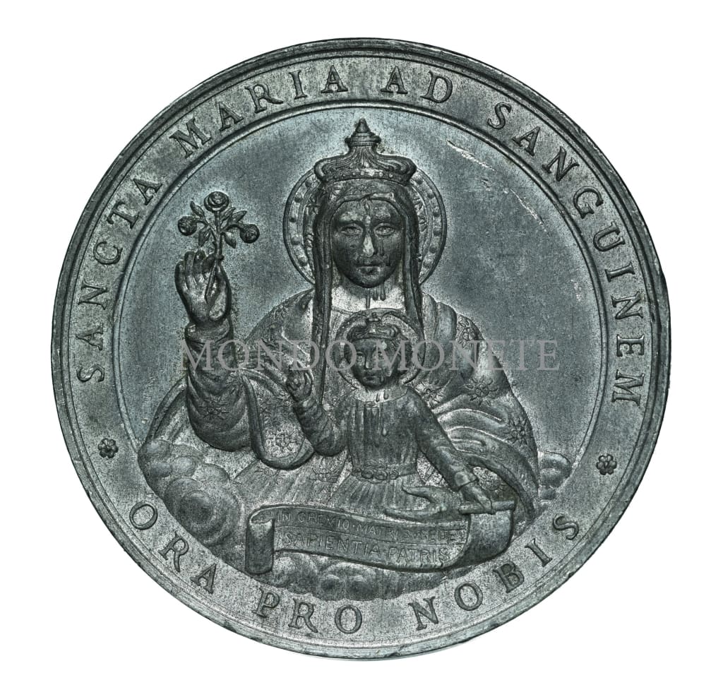 Memoria Del Iv° Centenario Santuario Di Re 1894 Medaglie E Gettoni