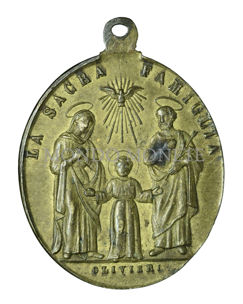 Opus- Olivieri S. Vincenzo De Paoli - La Sacra Famiglia Medaglie E Gettoni