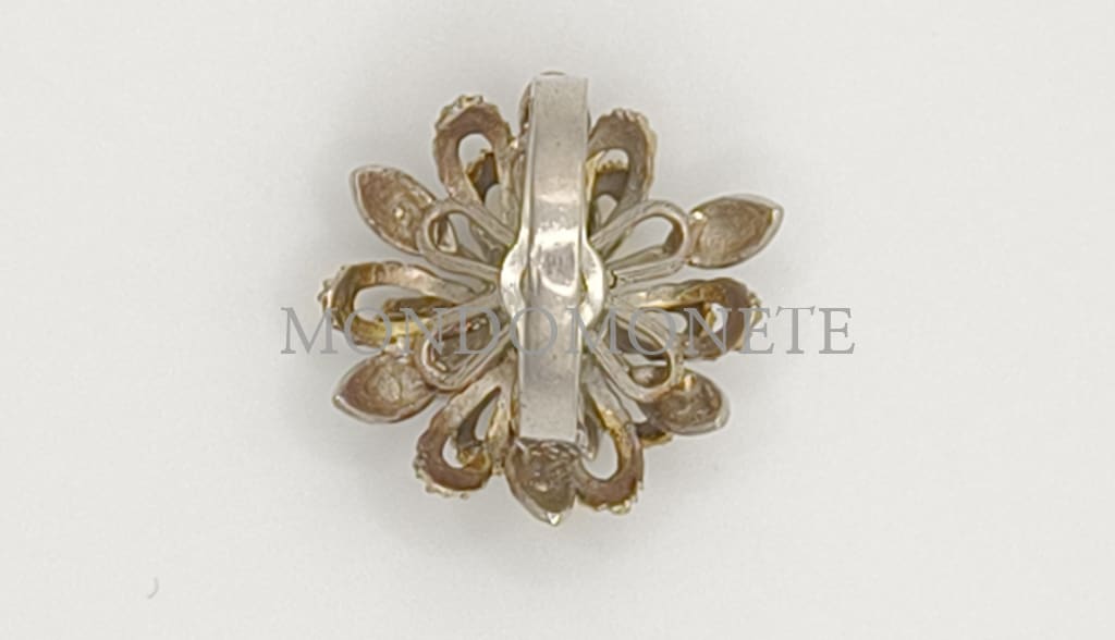 Parure Artigianale Anello + Orecchini In Argento E Smalti Marchiato Al 1777 Orologi Gioielli