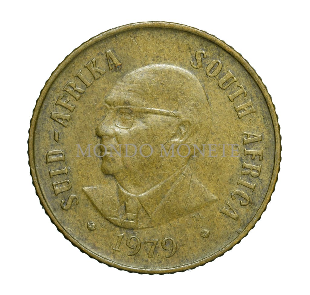 President Diederichs 1 Cent 1979 Monete Da Collezione