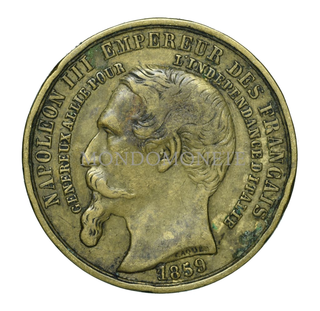 Proclamato Dal Voto Unanime 1859 Medaglie E Gettoni