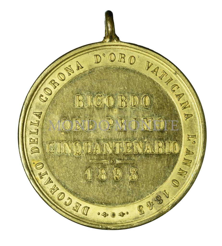 Ricordo Del Primo Cinquantenario 1893 Medaglie E Gettoni