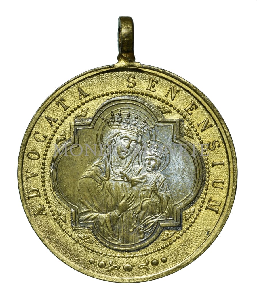 S. Caterina Da Siena - Advocata Senensium Medaglie E Gettoni